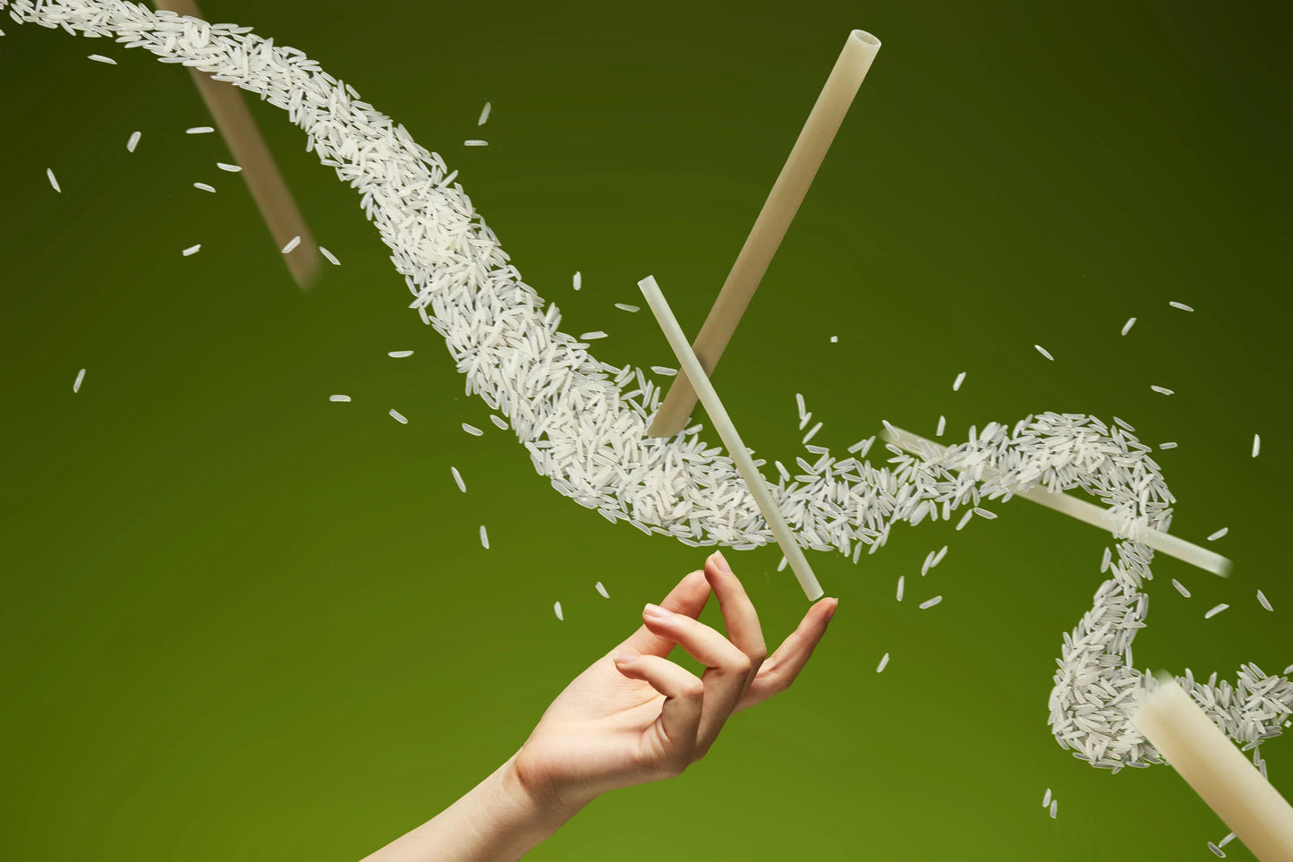 250 Rice Straws Cocktail Φ6 (Length 15cm)