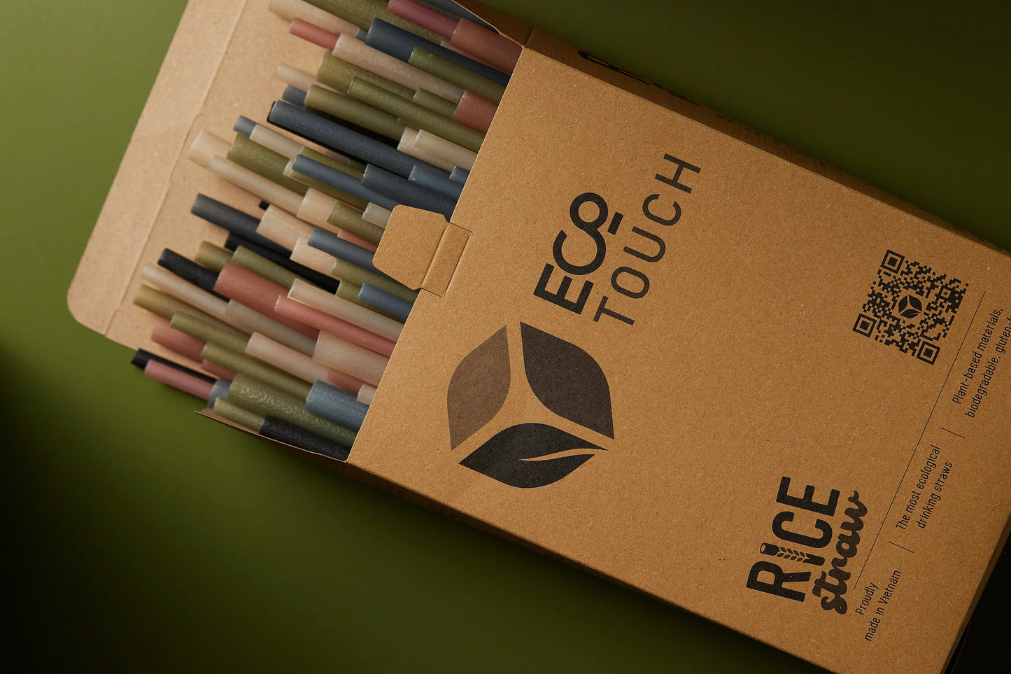 250 Rice Straws Cocktail Φ6 (Length 15cm)