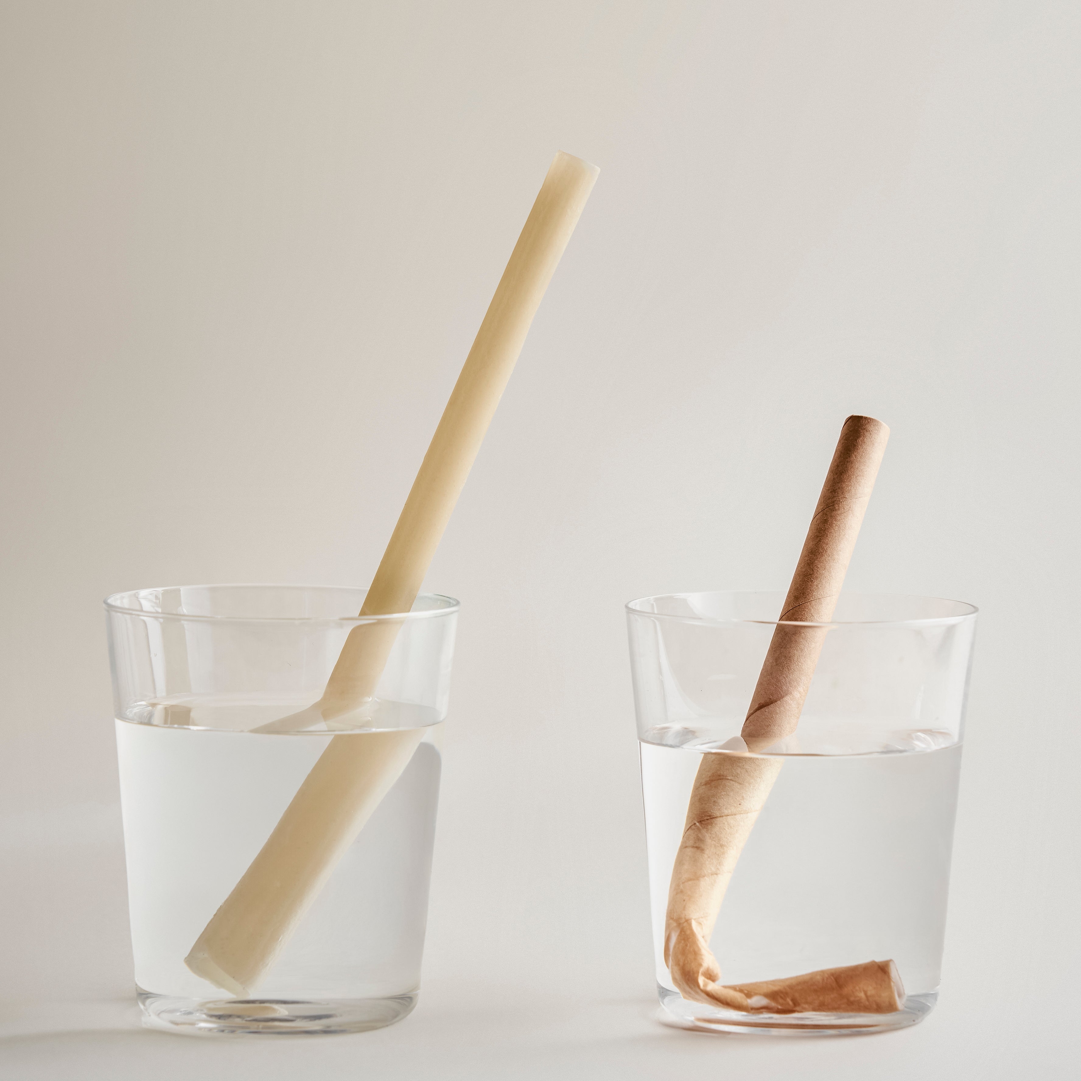 EcoTouch Black Rice Straws — 6mm × 22cm (30 Pack)