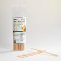 EcoTouch Natural Rice Straws — 8mm × 22cm (20 Pack)